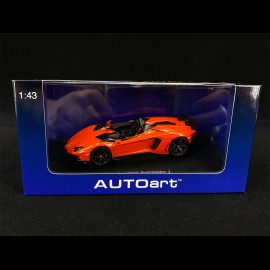 Lamborghini Aventador J 2012 Orange Argos 1/43 AutoArt 54652