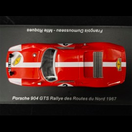 Porsche 904 GTS n° 3 Routes du Nord Rallye 1967 1/43 Spark SF165