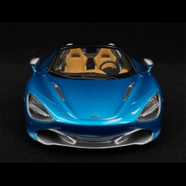 McLaren 720S Spider 2018 Belize Blue Metallic 1/18 GT Spirit GT304 - Limited Edition