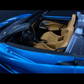 McLaren 720S Spider 2018 Belize Blue Metallic 1/18 GT Spirit GT304 - Limited Edition