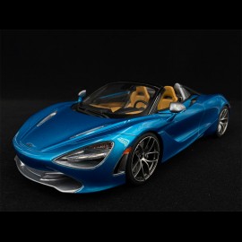 McLaren 720S Spider 2018 Belize Blue Metallic 1/18 GT Spirit GT304 - Limited Edition