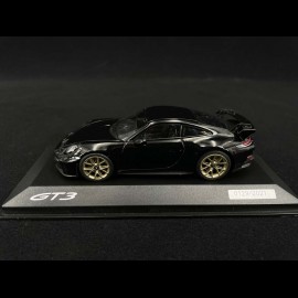 Porsche 911 GT3 type 992 2021 deep black metallic 1/43 Minichamps WAP0201520M007