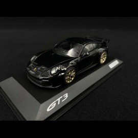 Porsche 911 GT3 type 992 2021 deep black metallic 1/43 Minichamps WAP0201520M007