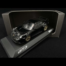 Porsche 911 GT3 type 992 2021 deep black metallic 1/43 Minichamps WAP0201520M007