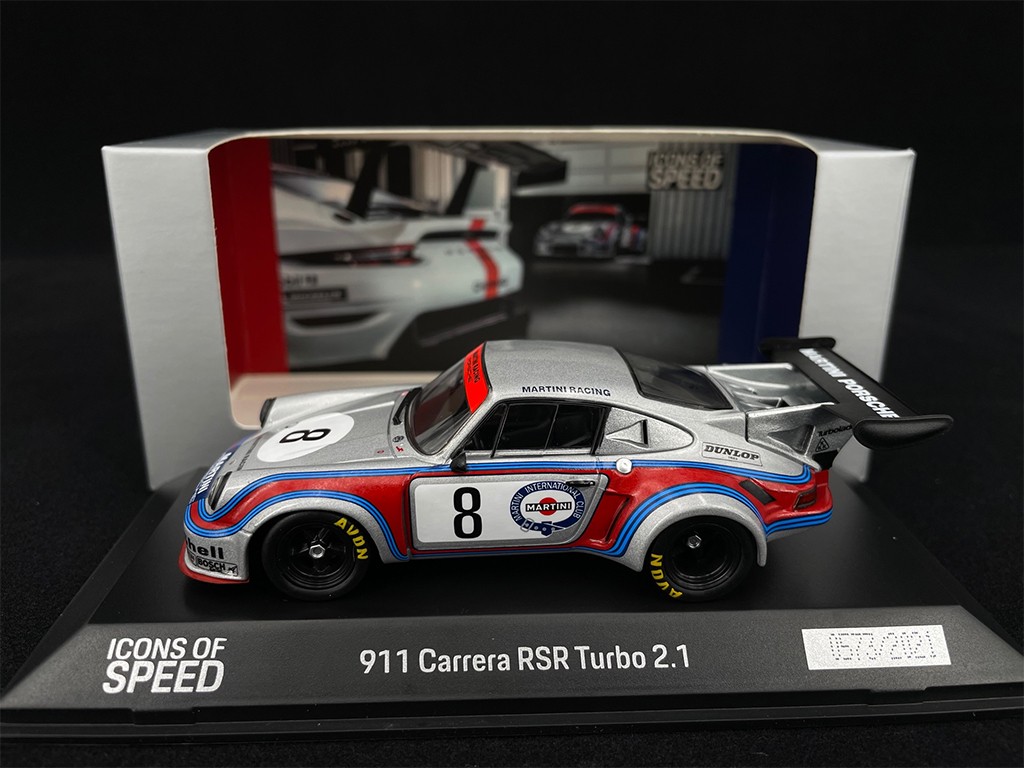 Porsche 911 Carrera RSR Turbo 2.1 n° 8 Nürburgring 1974 1973 1/43 Spark  WAP0209110MRSR - Elfershop