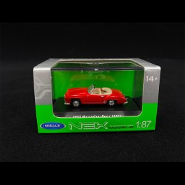 Mercedes - Benz 190 SL 1955 Rot 1/87 Welly 73119SW-RED