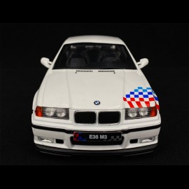 BMW E36 Coupe M3 Lightweight 1995 White 1/18 Solido S1803903