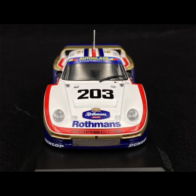 Porsche 961 Rothmans n° 203 24h Le Mans 1987 1/43 Spark WAP0209610MKED -  Elfershop