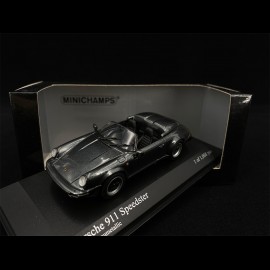 Porsche 911 Speedster 1988 dark grey 1/43 Minichamps 430066135