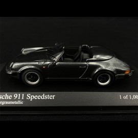 Porsche 911 Speedster 1988 grau 1/43 Minichamps 430066135