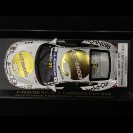 Porsche 991 GT3 Type 996 n° 27 Winner Carrera Cup 2005 1/43 Minichamps 403056227