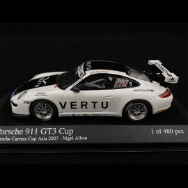 Porsche 911 GT3 Cup Type 997 n° 5 Carrera Cup Asia 2007 1/43 Minichamps 400076405