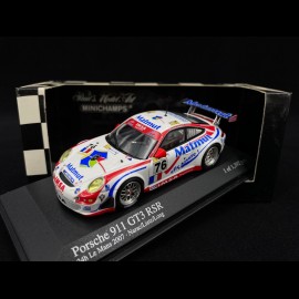 Porsche 911 GT3 RSR type 997 Le Mans  2007 n° 76 1/43 Minichamps 400076776