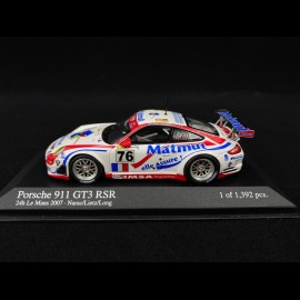 Porsche 911 GT3 RSR type 997 Le Mans  2007 n° 76 1/43 Minichamps 400076776