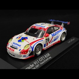 Porsche 911 GT3 RSR type 997 Le Mans  2007 n° 76 1/43 Minichamps 400076776