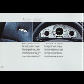 Mercedes Brochure Mercedes-Benz AMG 2004 08/2004 in french AG004041-01