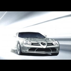 Broschüre Mercedes - Benz SLR McLaren 2003 09/2003 in deutsch MESR4001-01