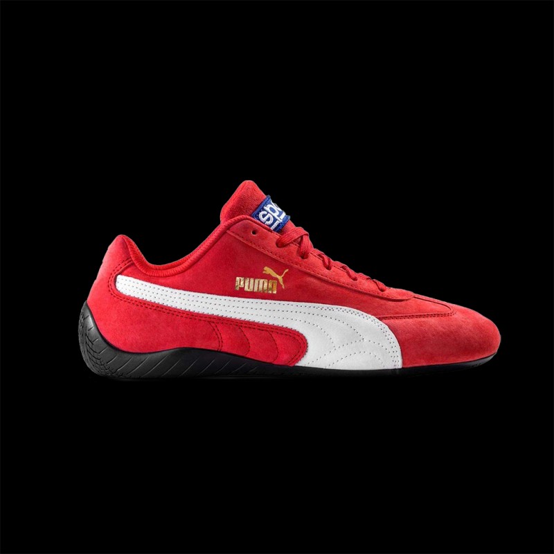 Puma Sparco Speedcat Sneaker Schuhe rot / weiß herren