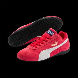 Puma Sparco Speedcat Sneaker Schuhe - rot / weiß - herren