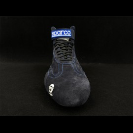 Pilotenschuh Sparco Top Driver FIA Boot Wildleder Martini Racing Navy Blau - Herren