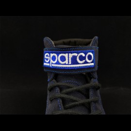Pilotenschuh Sparco Top Driver FIA Boot Wildleder Martini Racing Navy Blau - Herren