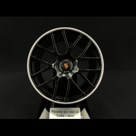 Wheel Porsche 997.2 Turbo 2010 black / silver 1/5 Minichamps 500601998