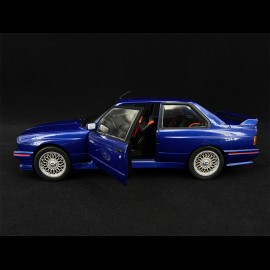 BMW E30 M3 1990 Mauritius Blue 1/18 Solido S1801509