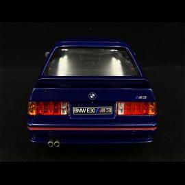 BMW E30 M3 1990 Mauritius Blue 1/18 Solido S1801509