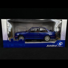 BMW E30 M3 1990 Mauritius Blue 1/18 Solido S1801509