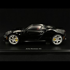 Alfa Romeo 4C 2013 Glänzend Schwarz 1/18 AutoArt 70184