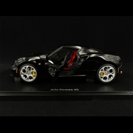 Alfa Romeo 4C 2013 Glänzend Schwarz 1/18 AutoArt 70184