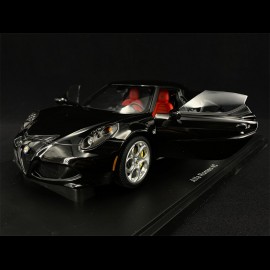 Alfa Romeo 4C 2013 Glänzend Schwarz 1/18 AutoArt 70184