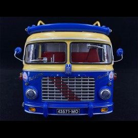 Fiat 642 RN2 Bartoletti Maserati 250F race transporteur 1957 blue / beige 1/18 CMR CMR141