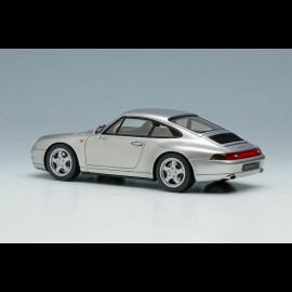 Porsche 911 Carrera 4 Typ 993 1995 Polar Silber 1/43 Make Up Vision VM145A