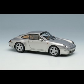 Porsche 911 Carrera 4 Typ 993 1995 Polar Silber 1/43 Make Up Vision VM145A