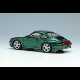 Porsche 911 Carrera 4 Typ 993 1995 Dunkelgrün Metallic 1/43 Make Up Vision VM145D