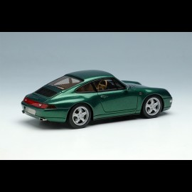 Porsche 911 Carrera 4 Typ 993 1995 Dunkelgrün Metallic 1/43 Make Up Vision VM145D