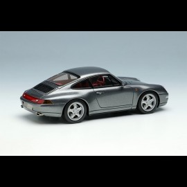Porsche 911 Carrera 4 Type 993 1995 Gun Metallic 1/43 Make Up Vision VM145E