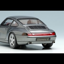 Porsche 911 Carrera 4 Type 993 1995 Gun Metallic 1/43 Make Up Vision VM145E