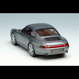 Porsche 911 Carrera 4 Type 993 1995 Gun Metallic 1/43 Make Up Vision VM145E