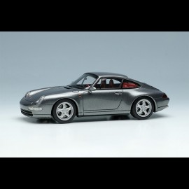 Porsche 911 Carrera 4 Type 993 1995 Gun Metallic 1/43 Make Up Vision VM145E