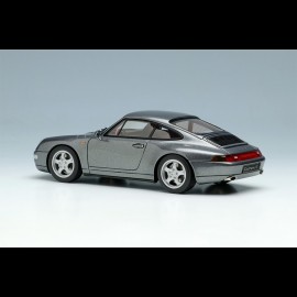 Porsche 911 Carrera 4 Type 993 1995 Gun Metallic 1/43 Make Up Vision VM145E