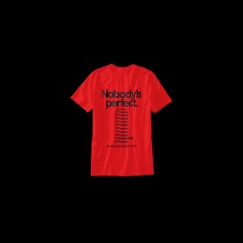 T-Shirt Porsche Le Mans 1983 Nobody's Perfect rot WAP805E - herren - Große XS