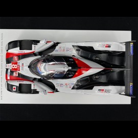 Toyota TS050 Hybrid n° 8 Winner 24h Le Mans 2019 1/18 Spark 18LM19
