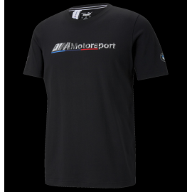 T-shirt BMW Motorsport MMS Logo Tee+ Puma Black 599529 01 - men