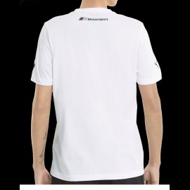 T-shirt BMW Motorsport MMS Logo Tee+ Puma white  599529 02 - men