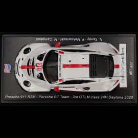 Porsche 911 RSR Type 991 n° 911 24h Daytona 2020 1/43 Spark US122