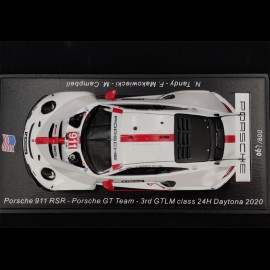 Porsche 911 RSR Type 991 n° 911 24h Daytona 2020 1/43 Spark US122