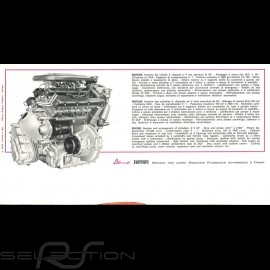 Ferrari Broschüre Dino 246 GT 1969 in Italien Englisch Französisch ﻿N29/69