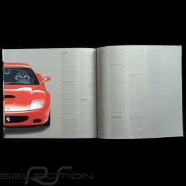 Ferrari Brochure 575M Maranello 2002 in Italian English French German ﻿N1804/02